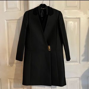Gucci Black Wool Blend Coat Size 40 or US Size 4